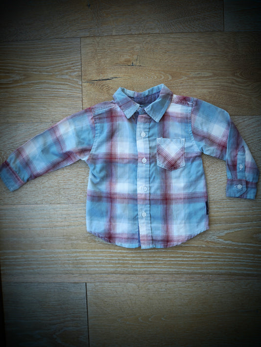 Collared Lonsleeve shirt