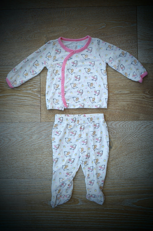 2 Piece Button Up Pjs