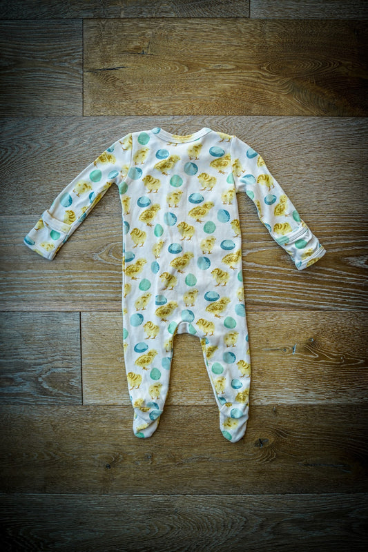 Long-sleeved Zip up Onesie